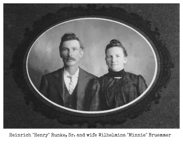 Henry and Wilhelmina Minnie Bruemmer