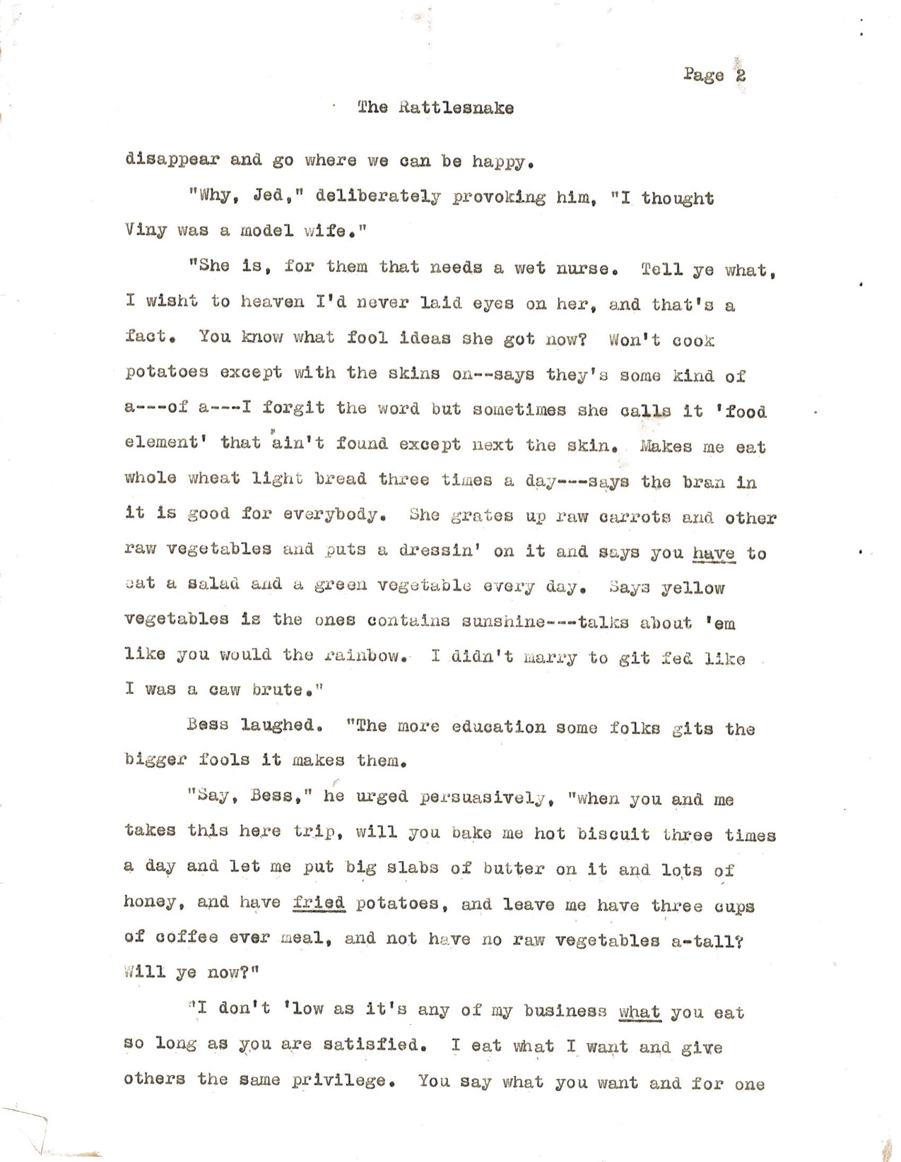 The Rattlesnake page 2