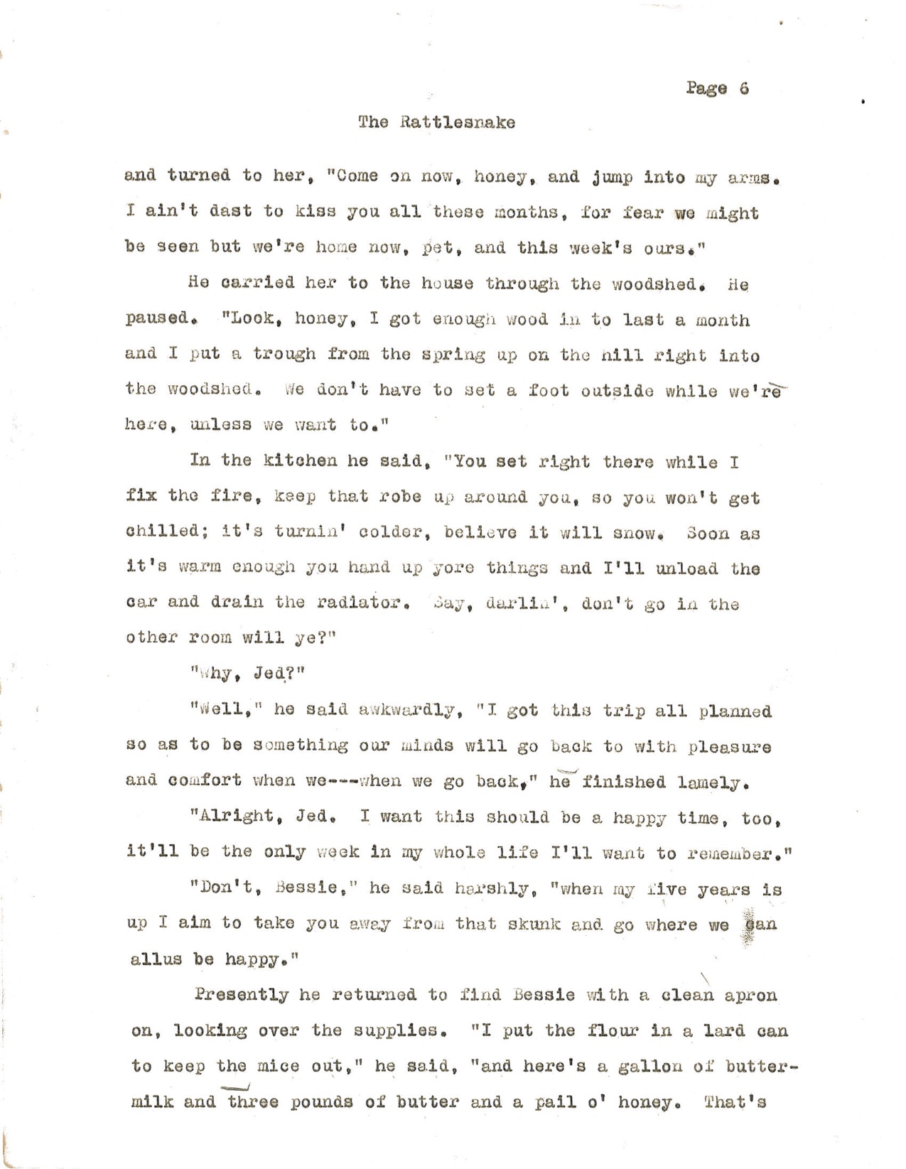 The Rattlesnake page 6