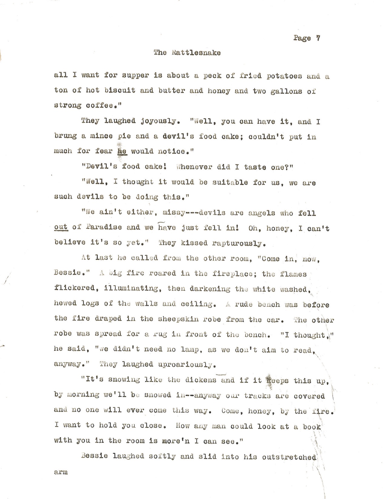 The Rattlesnake page 7