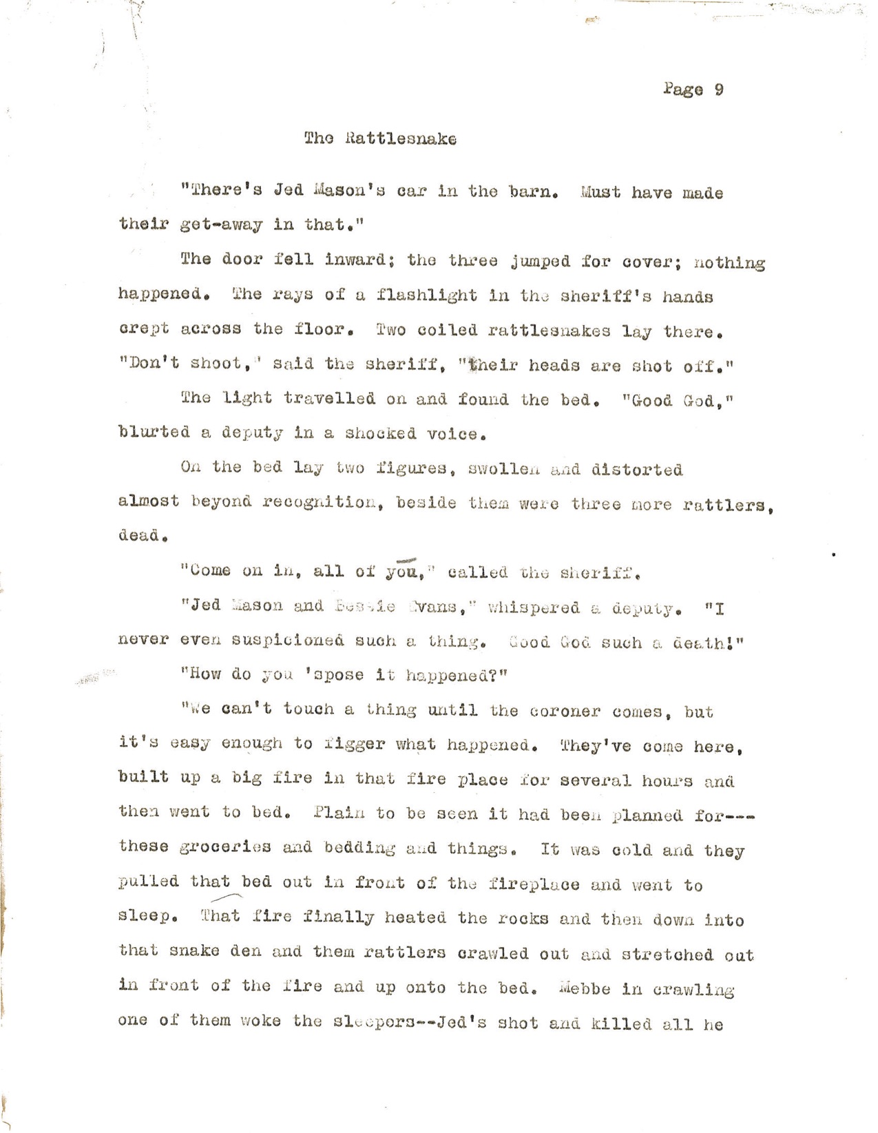 The Rattlesnake page 9