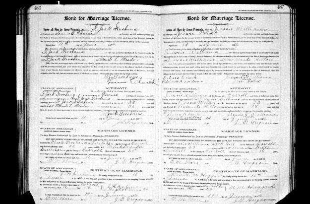 wedding-information-for-gottlieb-jack-groshans-and-maude-lillian-meador