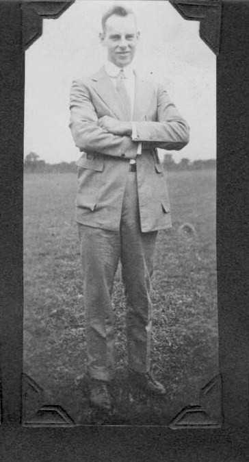 Geoge Hess Sr. with arms crossed