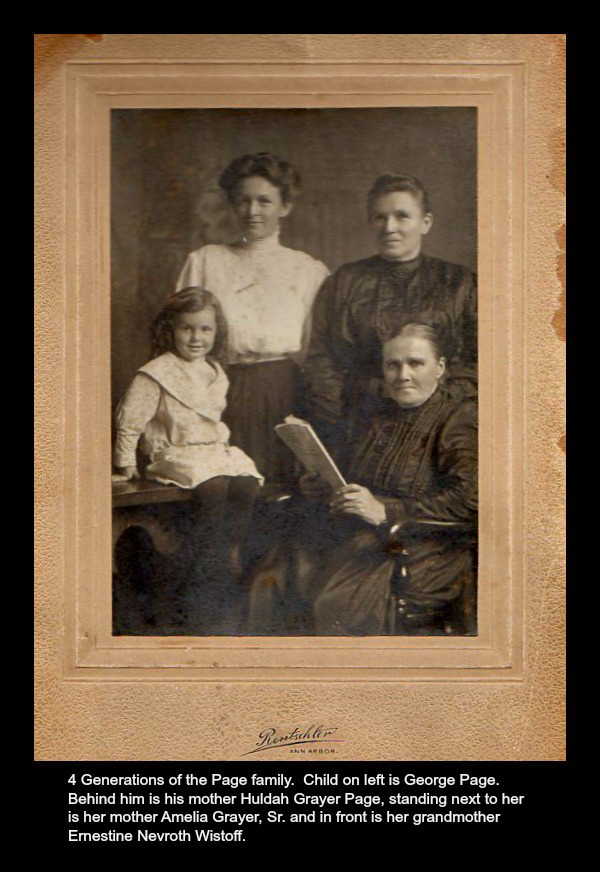 4 Generations with Ernestine Nevroth Wisthoff