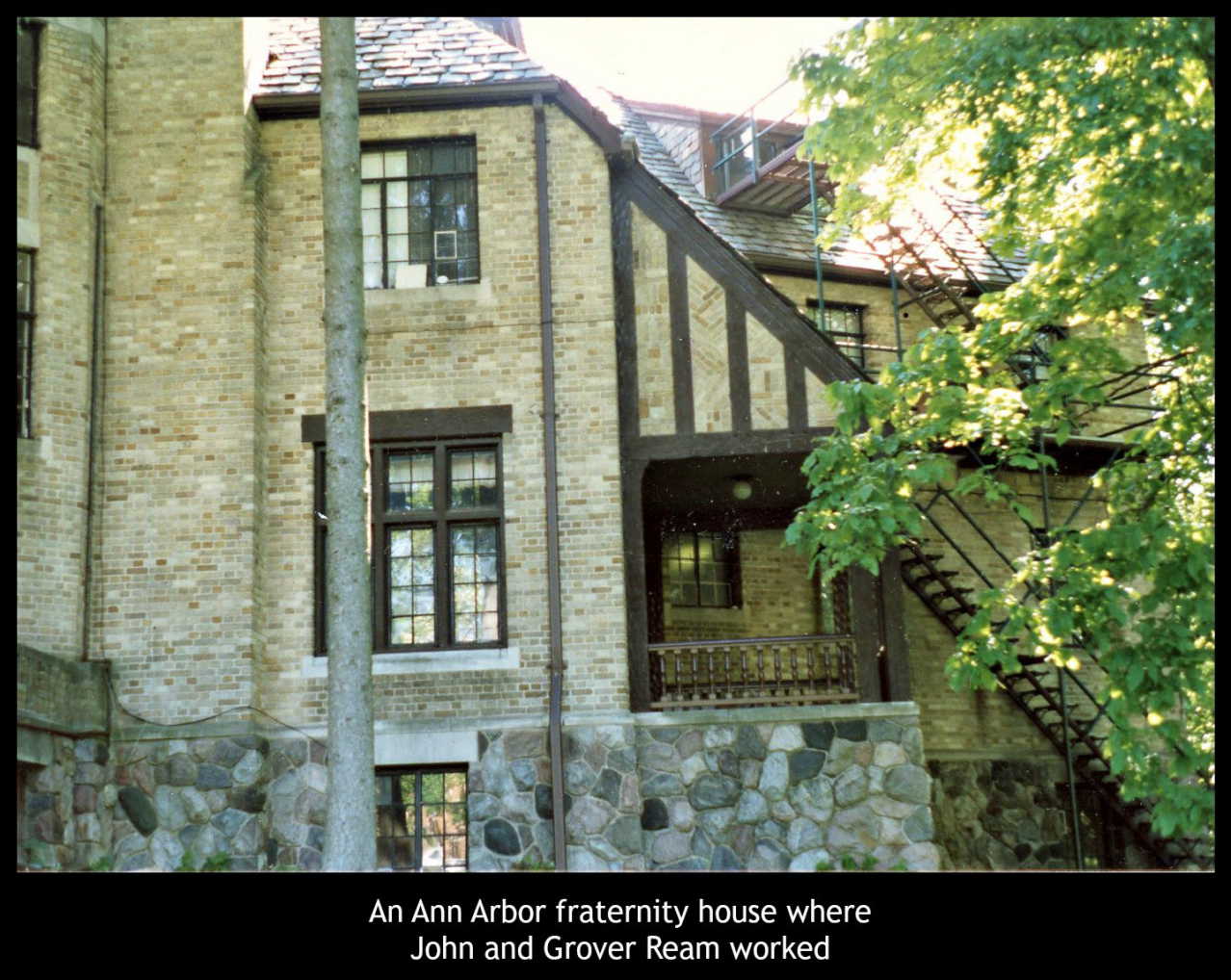 Ann Arbor Fraternity house