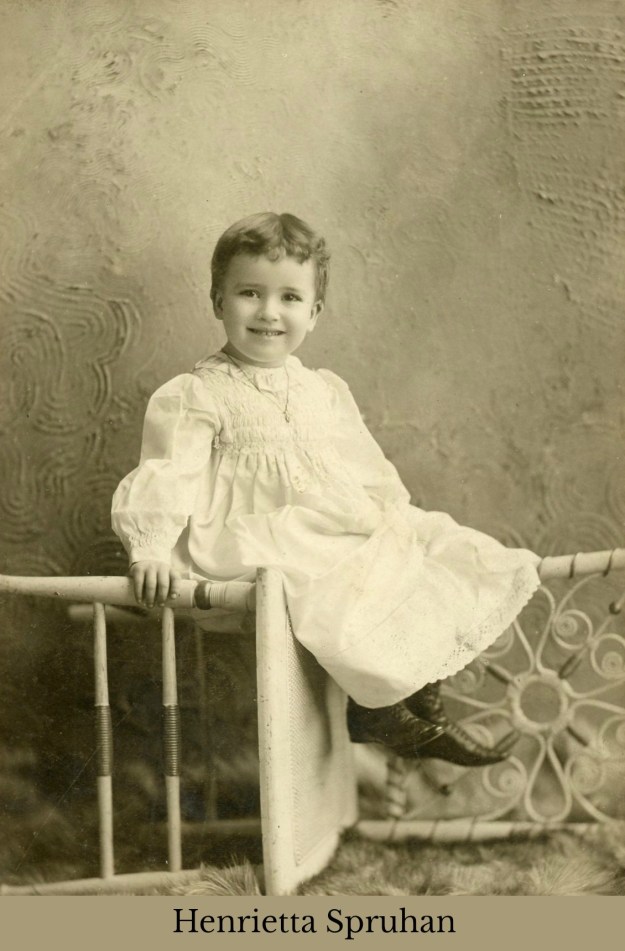 Henrietta Spruhan 2.5 or 3.5 years old