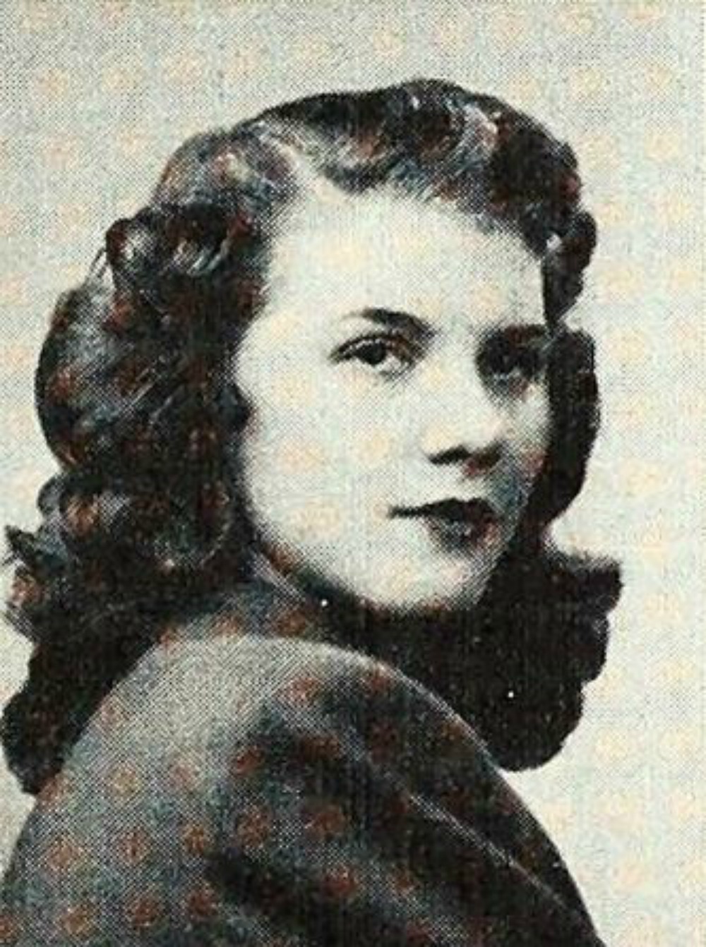 Sonja Thronbladh Euclid Central HS 1947