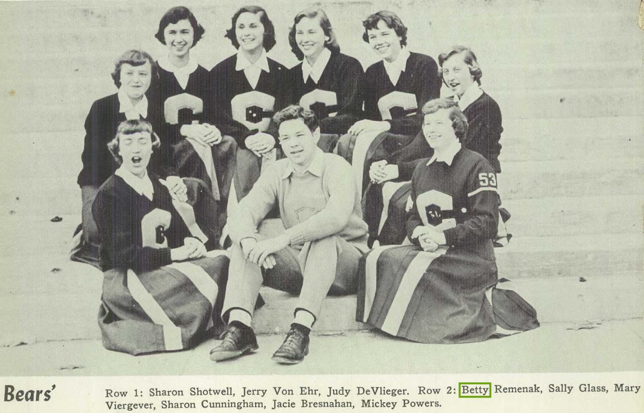 Creston High School 1953 yearbook