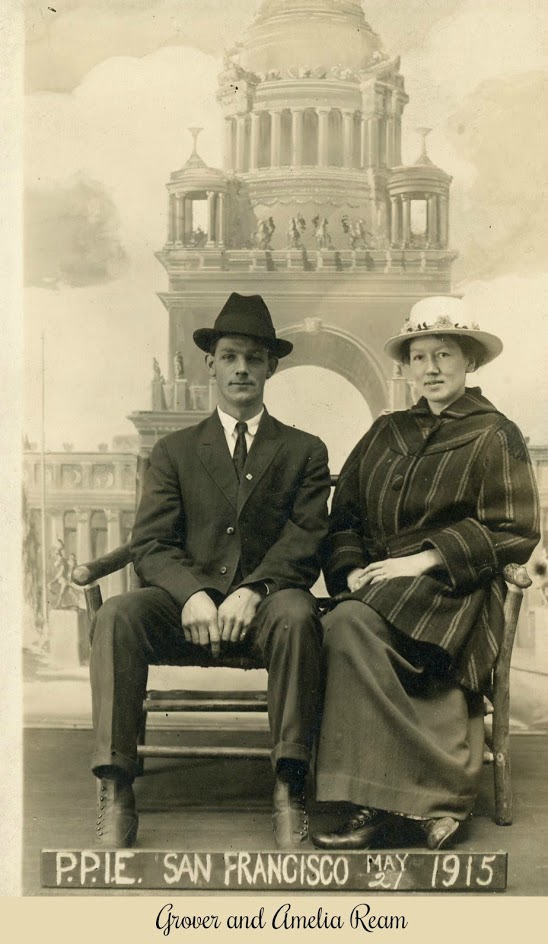 Grover and Amelia Ream 1915