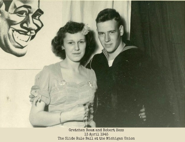 Senior Ball 1945 Robert and Gretchen Hess (1)
