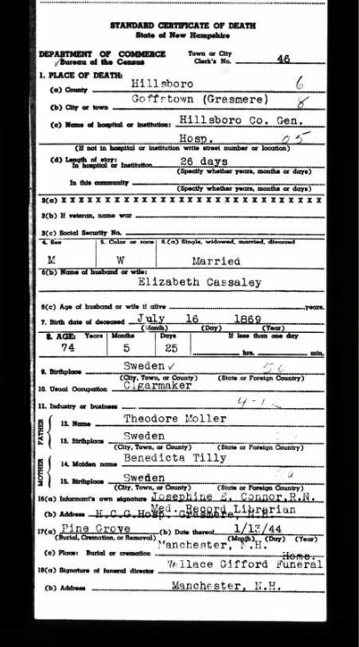 Oscar death certificate.PNG